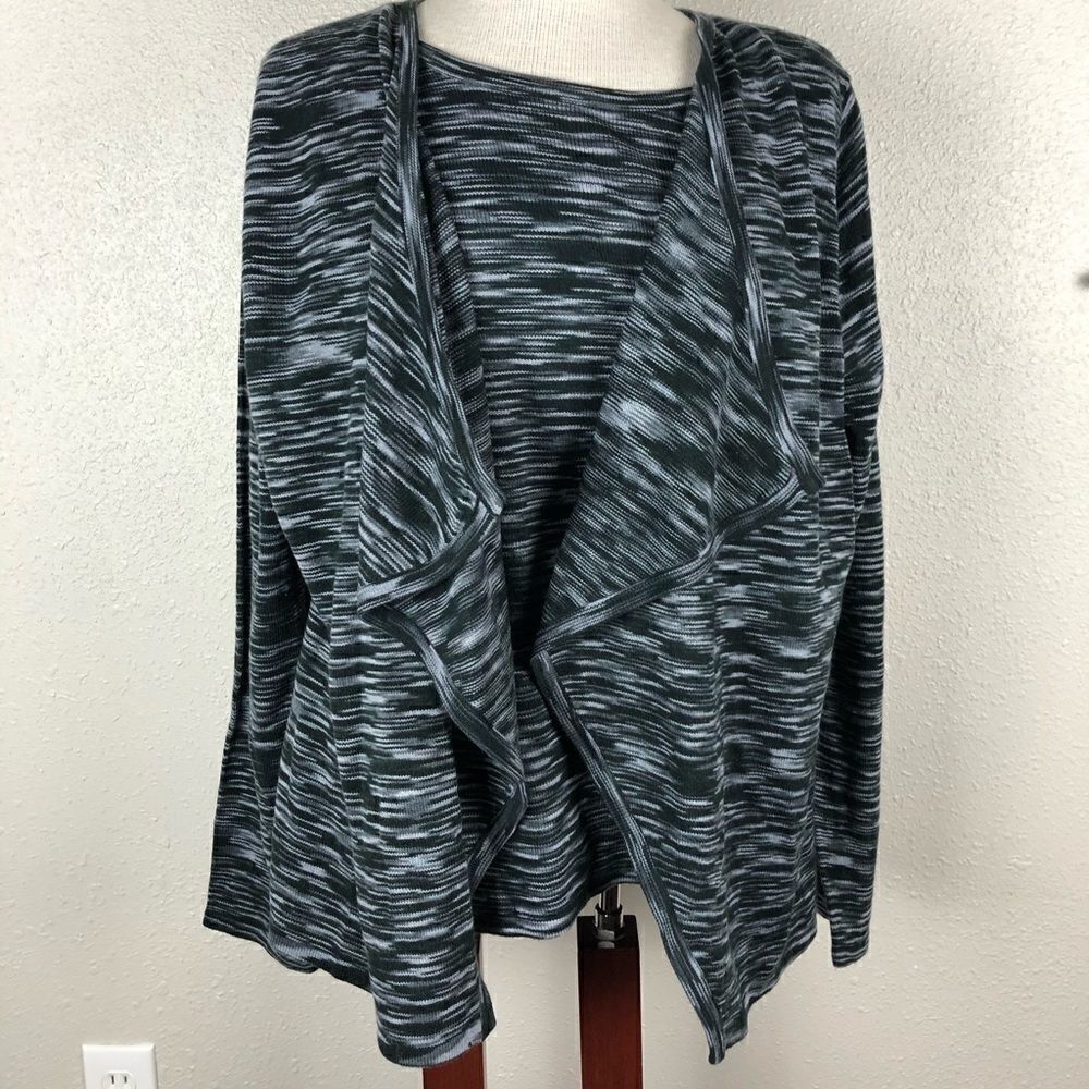 Gloria Vanderbilt Cardigan Style Sweater Top
